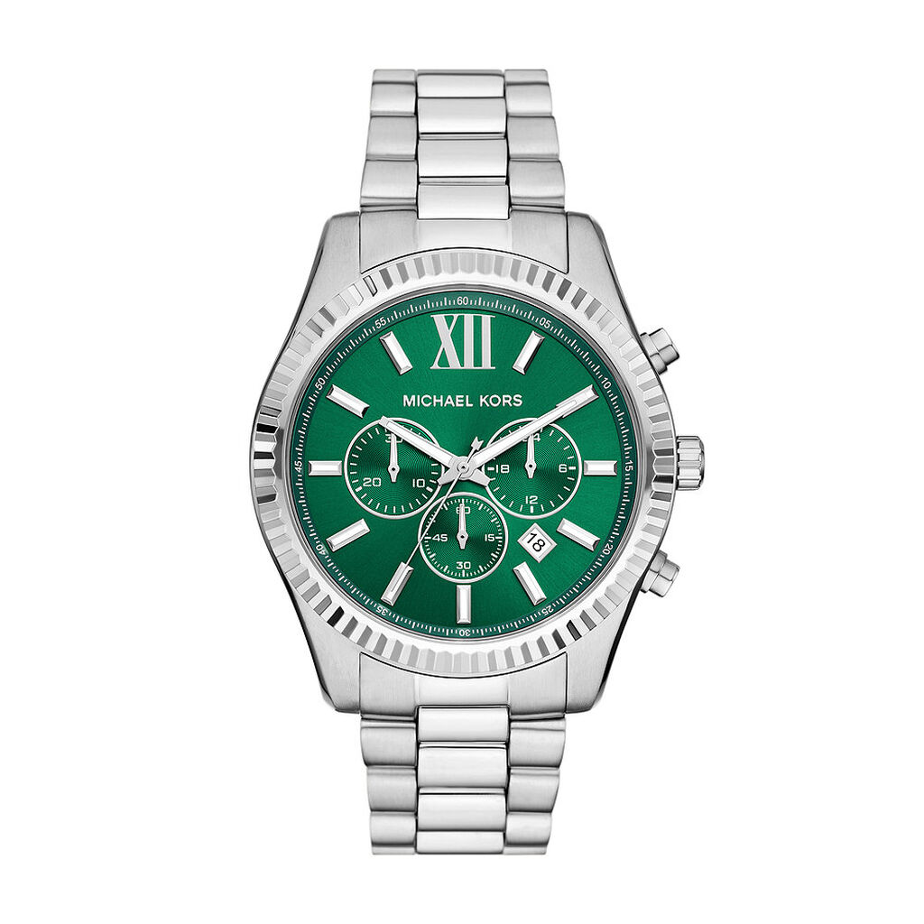 Montre Michael Kors Lexington Vert - Montres Homme | Histoire d&rsquo;Or