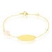 Bracelet Identité Gaspardine Maille Forçat Or Jaune - Bracelets Communion Enfant | Histoire d’Or