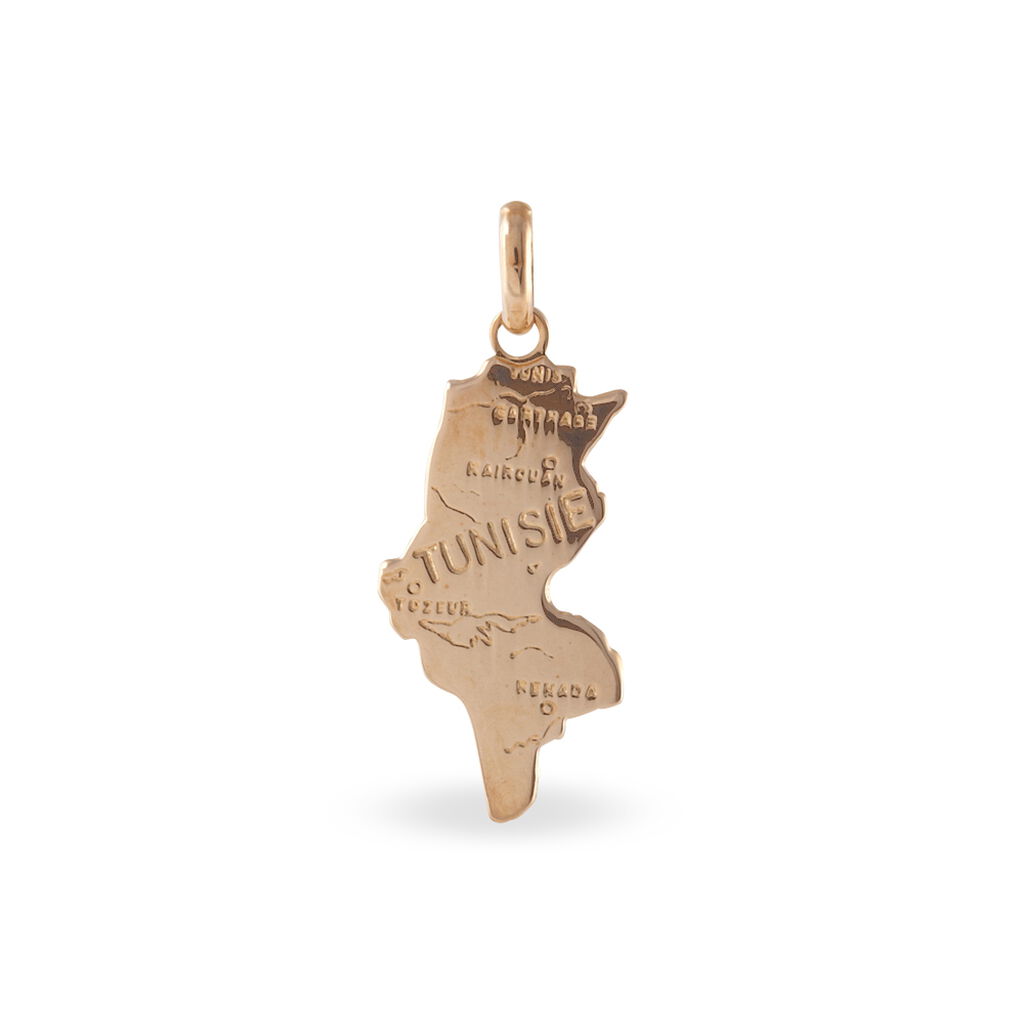 Pendentif Icrameae Plaque Or Jaune - Pendentifs Famille | Histoire d’Or