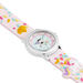 Montre Upp Fuzzy Rose Et Blanc