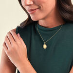 Pendentif Santeri Or Jaune - Pendentifs Bapt&ecirc;me Famille | Histoire d&rsquo;Or