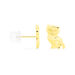 Boucles D'oreilles Puces Florenta Chat Or Jaune - Clous d'oreilles Enfant | Histoire d’Or