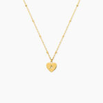 Collier Ivette Acier Jaune Oxyde De Zirconium - F&ecirc;te des m&egrave;res Femme | Histoire d&rsquo;Or