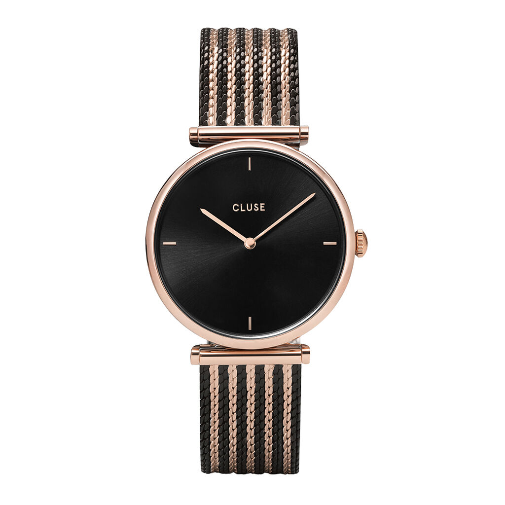 Montre Cluse Triomphe Noir - Montres Femme | Histoire d&rsquo;Or