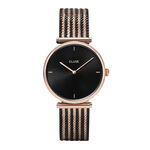 Montre Cluse Triomphe Noir - Montres Femme | Histoire d&rsquo;Or
