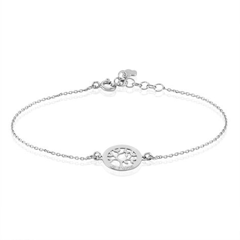 Bracelet Argent Blanc Vroon - Bracelets Arbre de vie Femme | Histoire d’Or