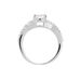 Bague Karin Argent Blanc Oxyde De Zirconium - Bagues solitaires Femme | Histoire d’Or