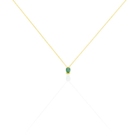Collier Ovale Or Jaune Emeraude - Colliers Femme | Histoire d’Or