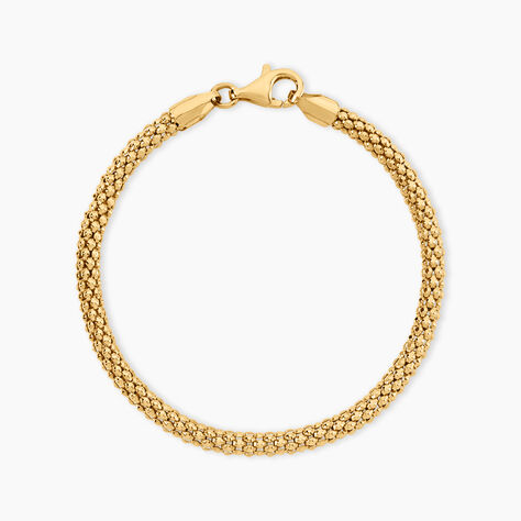 Bracelet Big Love Argent Dor&eacute; A L'Or 750/1000 - F&ecirc;te des m&egrave;res Femme | Histoire d&rsquo;Or