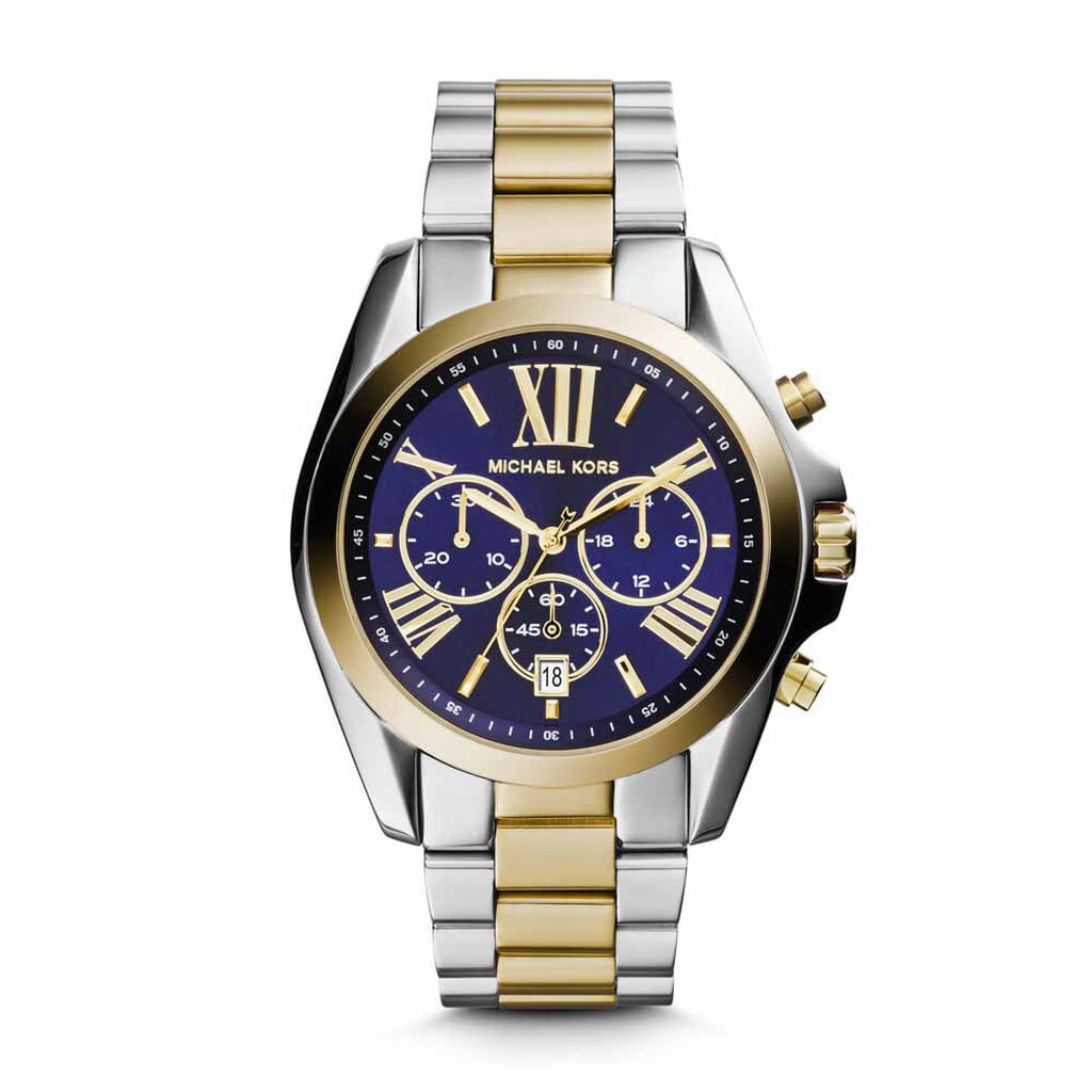 Montre Michael Kors Bradshaw Bleu - Montres Femme | Histoire d’Or