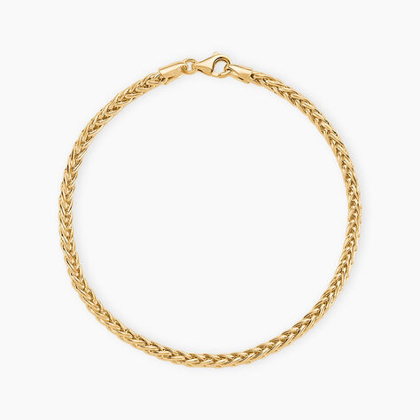 Bracelet Jany Maille Palmier Or Jaune - Bracelets Femme | Histoire d&rsquo;Or