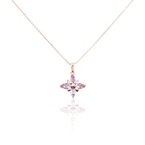 Collier Anabele Or Rose Amethyste Oxyde - Colliers Femme | Histoire d’Or