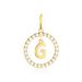 Pendentif Gabe Or Jaune Oxyde De Zirconium - Pendentifs Femme | Histoire d’Or