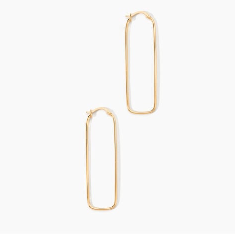 Cr&eacute;oles Yaira Plaqu&eacute; Or Jaune - Boucles d'oreilles cr&eacute;oles Femme | Histoire d&rsquo;Or