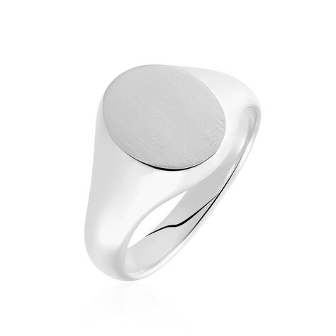 Chevalière Karl Argent Blanc - Chevalières Homme | Histoire d’Or