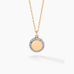 Collier Promesse Pour L'eternite Or Jaune Diamant - Colliers Naissance Femme | Histoire d&rsquo;Or