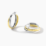 Cr&eacute;oles Mix and Match Argent - Boucles d'oreilles cr&eacute;oles Femme | Histoire d&rsquo;Or