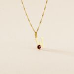 Pendentif Helidie Coccinelle Lettre Or Jaune - Pendentifs Enfant | Histoire d&rsquo;Or