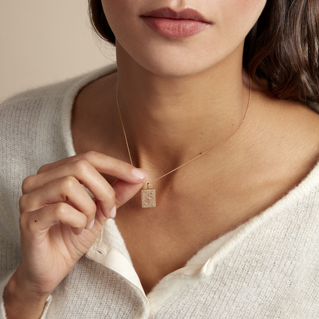 Collier Cassiopee Plaqué Or Jaune - Sautoirs Femme | Histoire d’Or