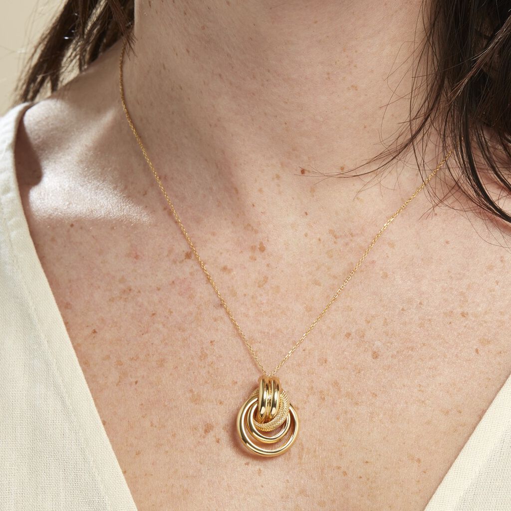 Collier Or Jaune Passiflora - Colliers Femme | Histoire d’Or