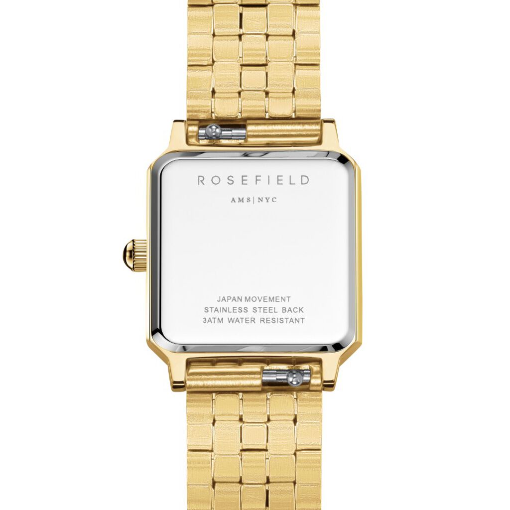 Montre Rosefield Boxelle Champagne - Id&eacute;es cadeaux Femme | Histoire d&rsquo;Or