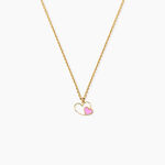 Collier Mai Lan Argent Dor&eacute; A L'Or 750/1000 - Bijoux sans pierre Enfant | Histoire d&rsquo;Or