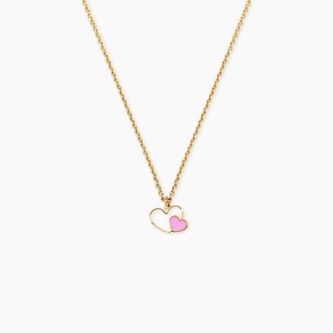 Collier Mai Lan Argent Dor&eacute; A L'Or 750/1000 - Bijoux sans pierre Enfant | Histoire d&rsquo;Or