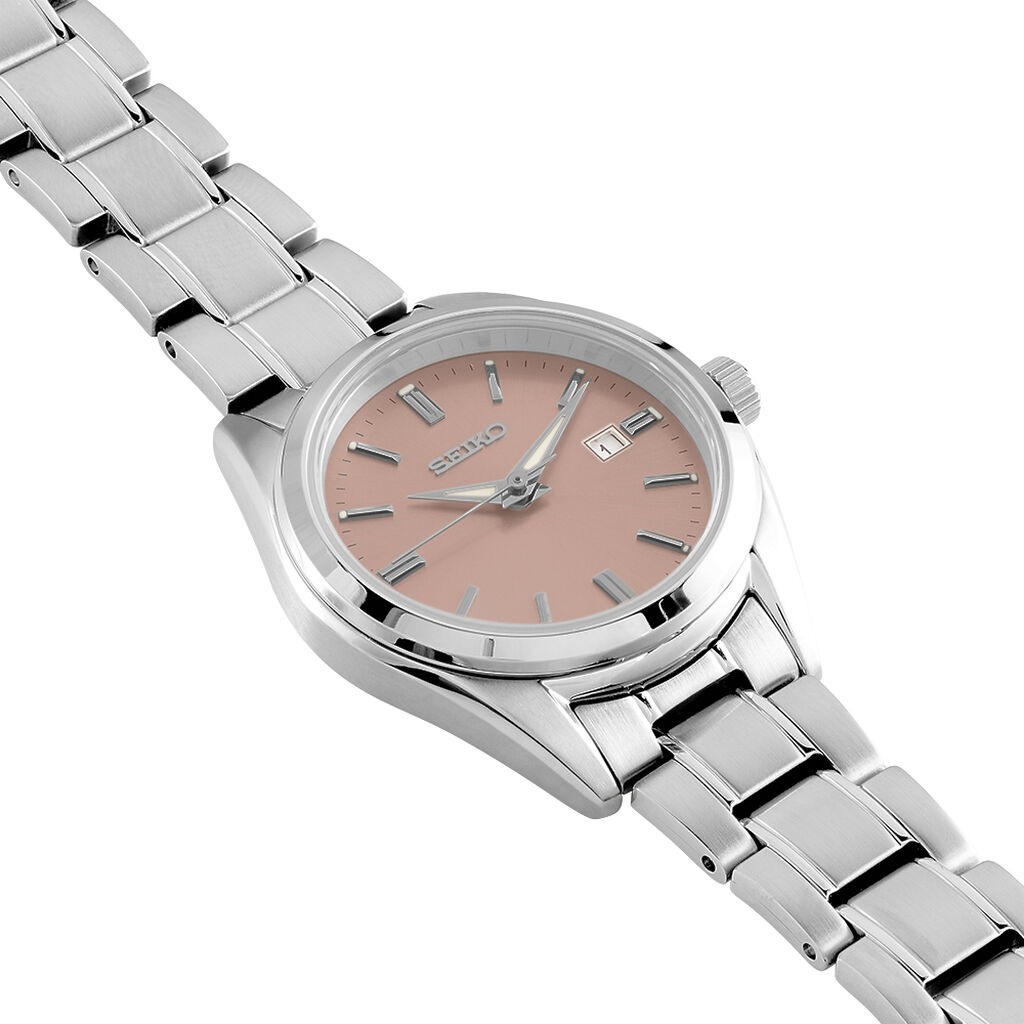 Montre Seiko Classique Rose - Montres Femme | Histoire d’Or