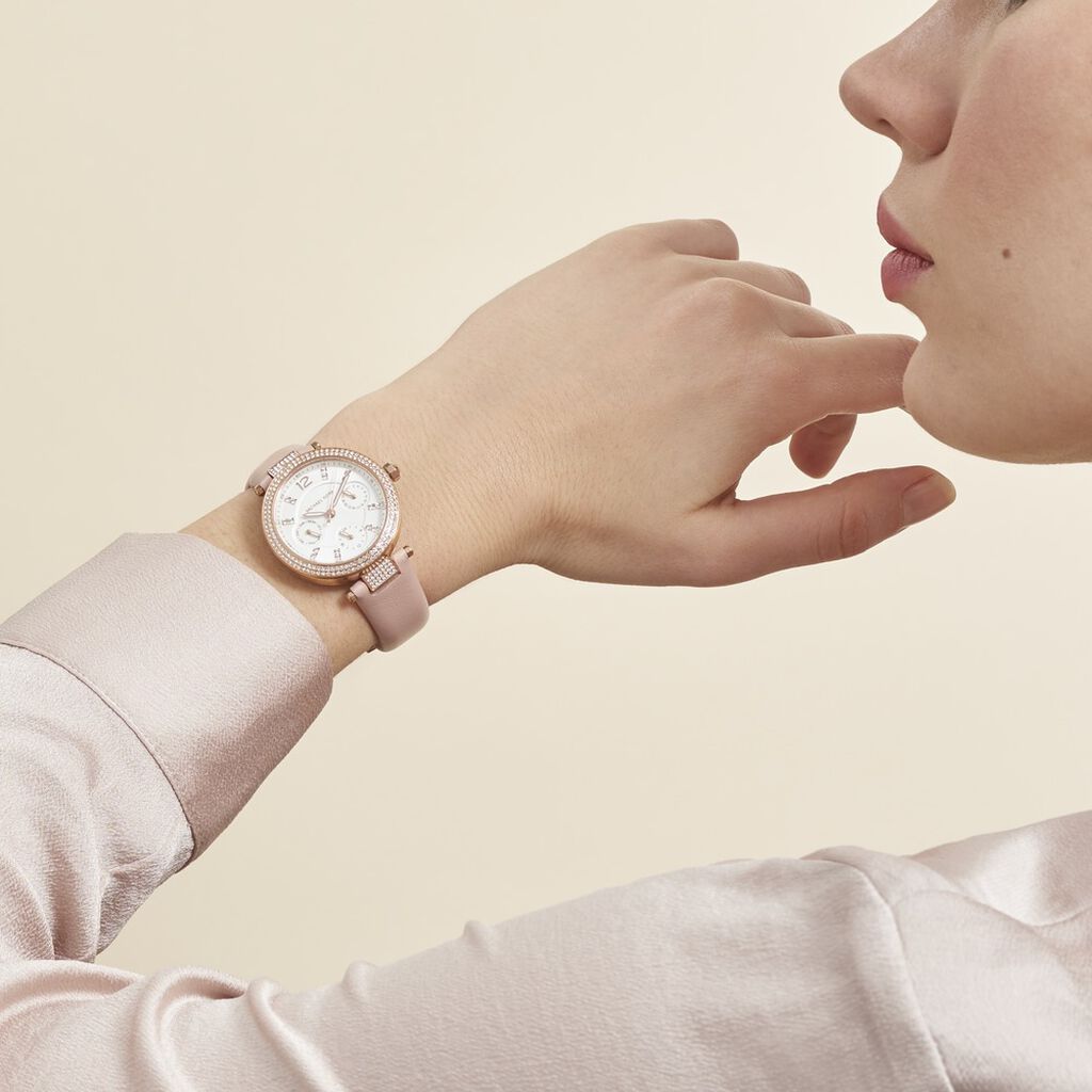 Montre  Michael Kors Parker 33 Blanc - Montres Femme | Histoire d’Or