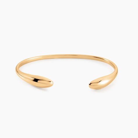 Bracelet Jonc Classic Bold Plaqu&eacute; Or Jaune - Bracelets joncs Femme | Histoire d&rsquo;Or