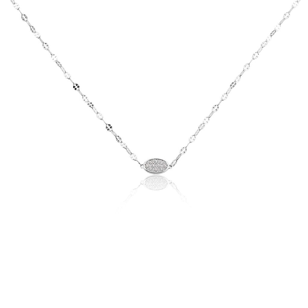 Collier Argent Lars Oxyde De Zirconium - Colliers fantaisie Femme | Histoire d’Or
