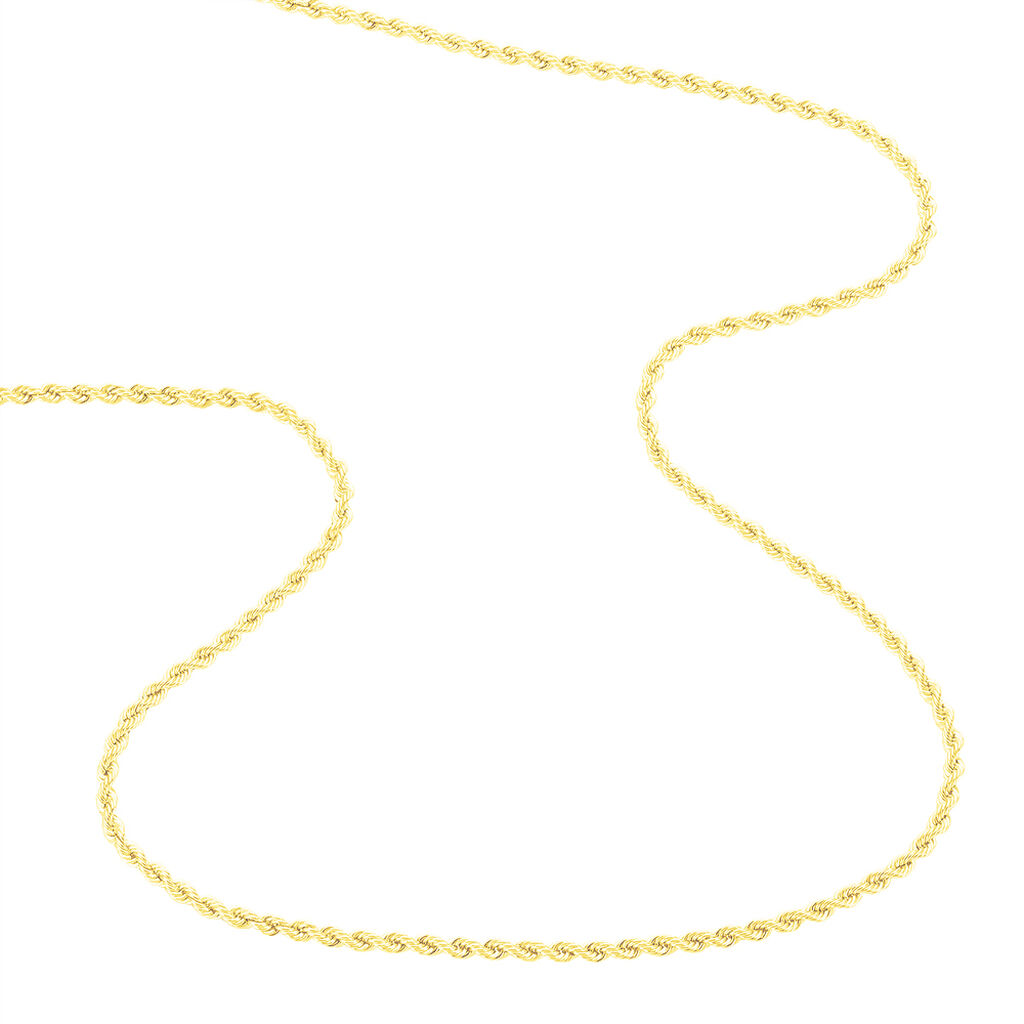Collier Jerry Maille Corde Or Jaune - Chaines Femme | Histoire d&rsquo;Or