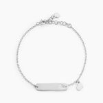 Bracelet Marlaine Argent Blanc - F&ecirc;te des m&egrave;res Femme | Histoire d&rsquo;Or