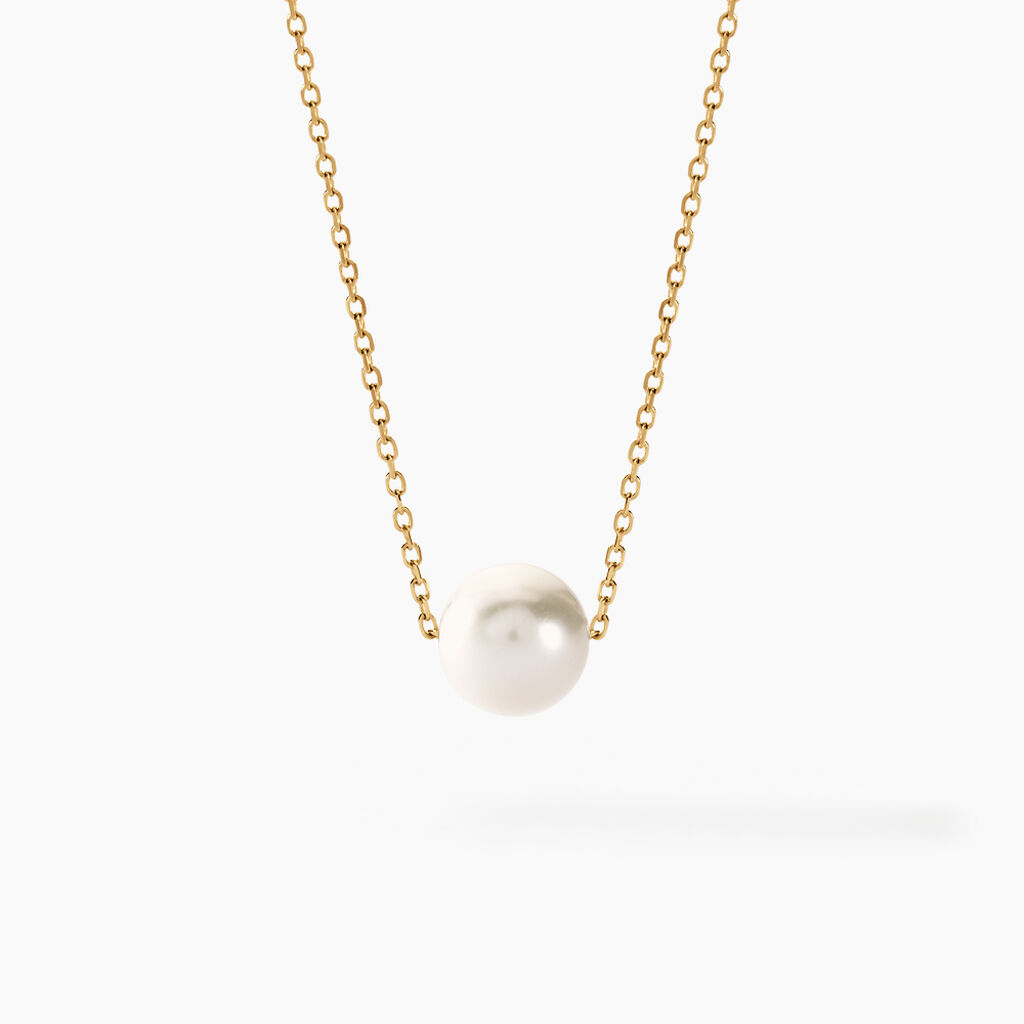 Collier Sissy Or Jaune Perle De Culture - Colliers Femme | Histoire d’Or