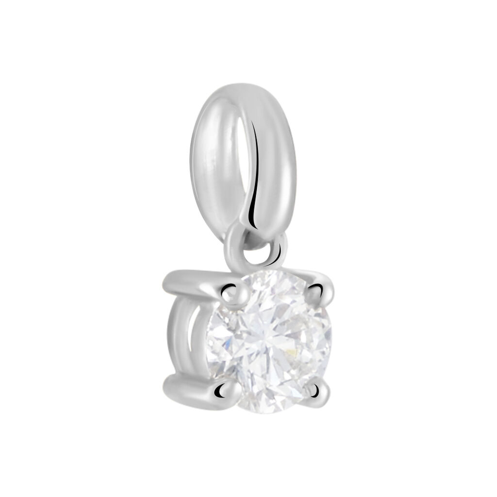 Pendentif Aphrodite Or Blanc Diamant - Pendentifs Femme | Histoire d’Or