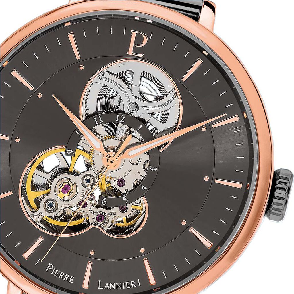 Montre Pierre Lannier Melodie Gris - Montres Femme | Histoire d&rsquo;Or