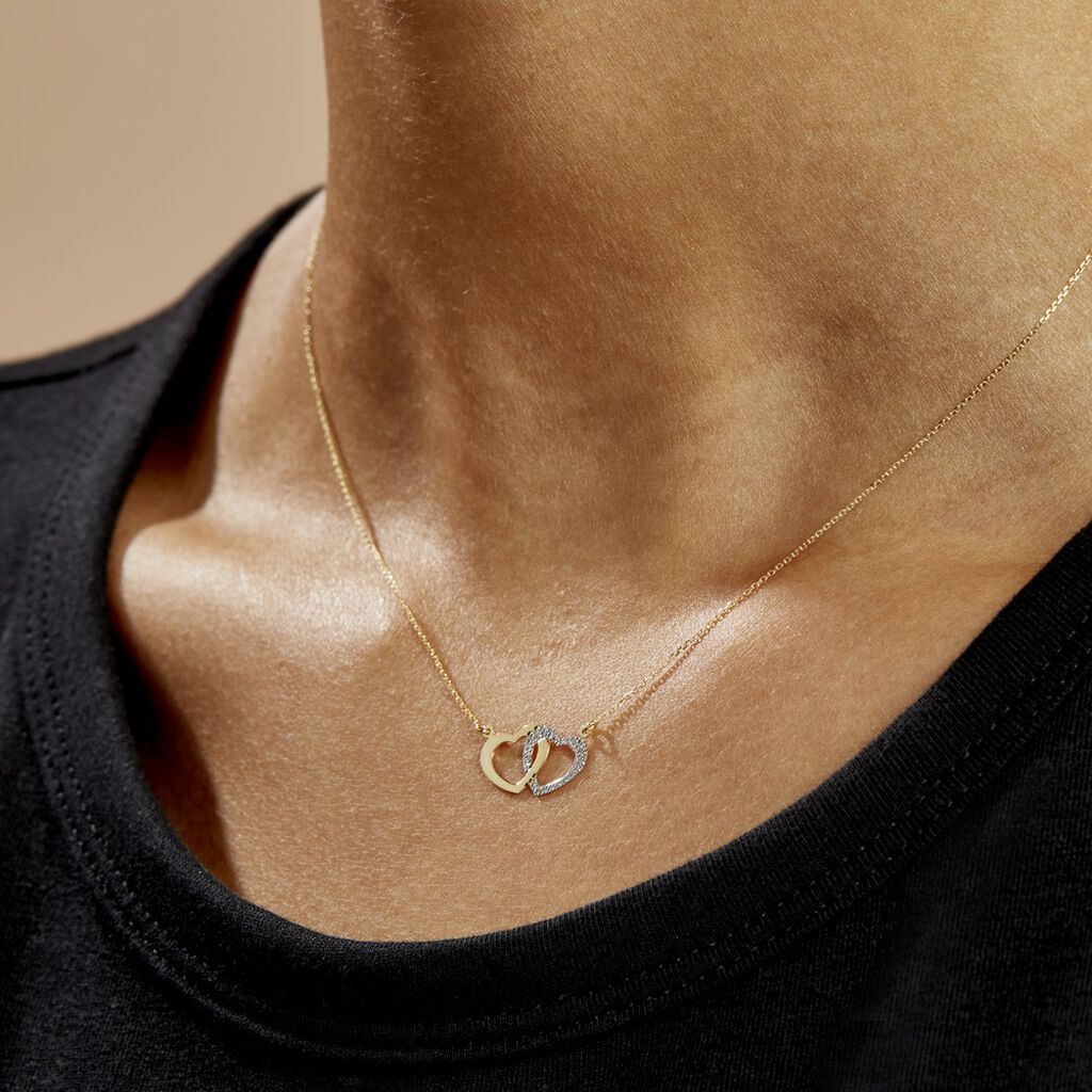 Collier Natala Or Bicolore - Colliers Femme | Histoire d’Or
