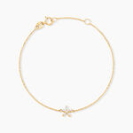Bracelet Ilyna Or Jaune Oxyde De Zirconium - Bracelets Enfant | Histoire d&rsquo;Or