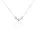 Collier Edyta Argent Blanc Oxyde De Zirconium - Colliers Femme | Histoire d’Or