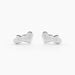 Boucles D'oreilles Puces Te Amo Argent Blanc - Boucles d'oreilles fantaisie Femme | Histoire d’Or