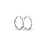 Cr&eacute;oles Silla Or Blanc - Boucles d'oreilles cr&eacute;oles Femme | Histoire d&rsquo;Or