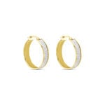 Cr&eacute;oles Lolly Or Jaune - Boucles d'oreilles cr&eacute;oles Femme | Histoire d&rsquo;Or