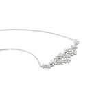 Collier Midnight Flower Argent Blanc Oxyde De Zirconium - Colliers Femme | Histoire d&rsquo;Or