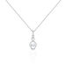 Collier Ylianna Argent Blanc Oxyde De Zirconium - Colliers fantaisie Femme | Histoire d’Or