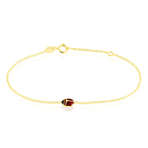 Bracelet Helidie Coccinelle Or Jaune - Bracelets Enfant | Histoire d’Or