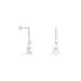 Boucles D'oreilles Pendantes Eowyn Argent Blanc Oxyde De Zirconium - Boucles d'oreilles fantaisie Femme | Histoire d’Or