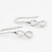 Boucles D'oreilles Pendantes Argent Blanc Teoxane - Boucles d'oreilles fantaisie Femme | Histoire d’Or