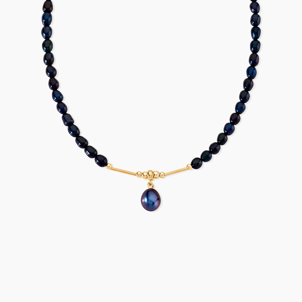 Collier Stella-Rose Or Jaune Perle De Culture - Colliers Femme | Histoire d&rsquo;Or