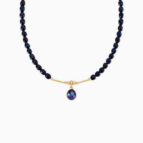 Collier Poire Or Jaune Perle De Culture - Colliers Femme | Histoire d&rsquo;Or
