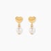 Boucles D'Oreilles Pendantes Behruz Or Jaune Perle De Culture - Boucles d'oreilles pendantes Femme | Histoire d&rsquo;Or
